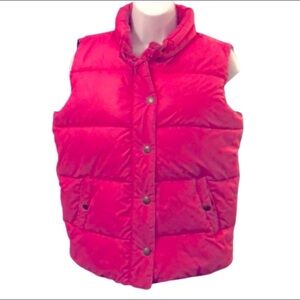 GAP PINK PUFFER VEST • BARBIECORE  • sz XXL